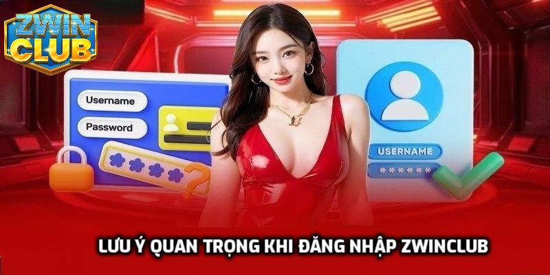 Lưu ý quan trọng khi đăng nhập